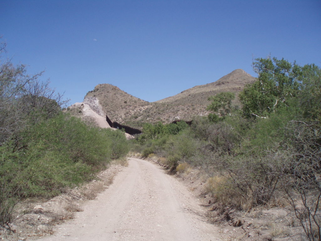 Mouth of Guadalupe Canyon